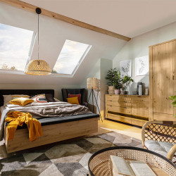 OSTIA BRW Bedroom Furniture Set