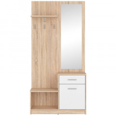 PPK NEPO PLUS BRW Mini Hallway Furniture Set