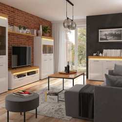 HORTON BRW Living Room Furniture Set