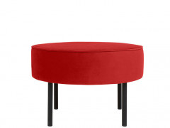 LAFU H BRW Pouf Red