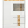 REG1W1D2S ALAMEDA BRW Glass-Fronted Cabinet