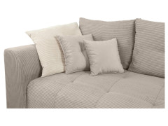 ROYAL IV MEGA LUX 3DL BRW 3 Seater Sofa Bed Beige Poso 2