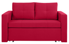 BUNIO III 2FBK BRW 2 Seater Sofa Bed Red
