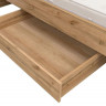 SZU ZELE BRW Bed Drawer (Wotan Oak)