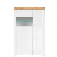 REG2D1W HOLTEN BRW Glass-Fronted Cabinet