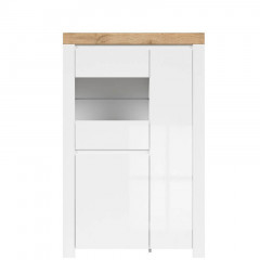 REG2D1W HOLTEN BRW Glass-Fronted Cabinet