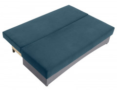 TONI LUX 3DL BRW 3 Seater Sofa Bed Blue