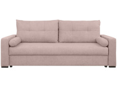 MONA LUX 3DL BRW 3 Seater Sofa Bed Pink