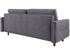 TORENT LUX 3DL BRW 3 Seater Sofa Bed Grey Vogue 16