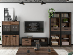 KASSEL BRW Living Room Furniture Set