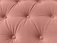 TAJA WOOD BRW Pouf Pink