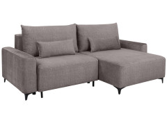 KAMARI LUX 2DL BRW Corner Sofa Bed Beige