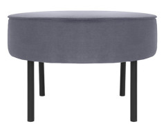 LAFU H BRW Pouf Grey