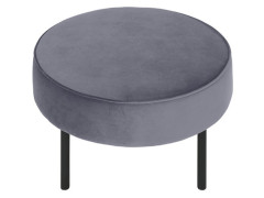 LAFU H BRW Pouf Grey