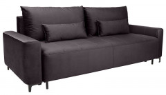 KAMARI LUX 3DL BRW 3 Seater Sofa Bed Anthracite
