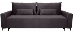 KAMARI LUX 3DL BRW 3 Seater Sofa Bed Anthracite