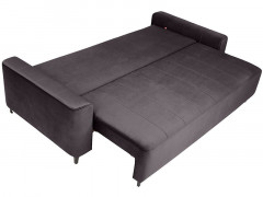 KAMARI LUX 3DL BRW 3 Seater Sofa Bed Anthracite