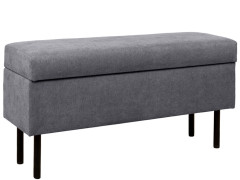 SIRA HBK BRW Pouf Dark Grey