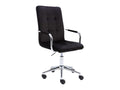 Cosmo — Swivel armchair black