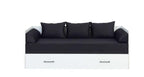 Bed set 80/160 Tetrix with mattress, headboards and cushions Carbo