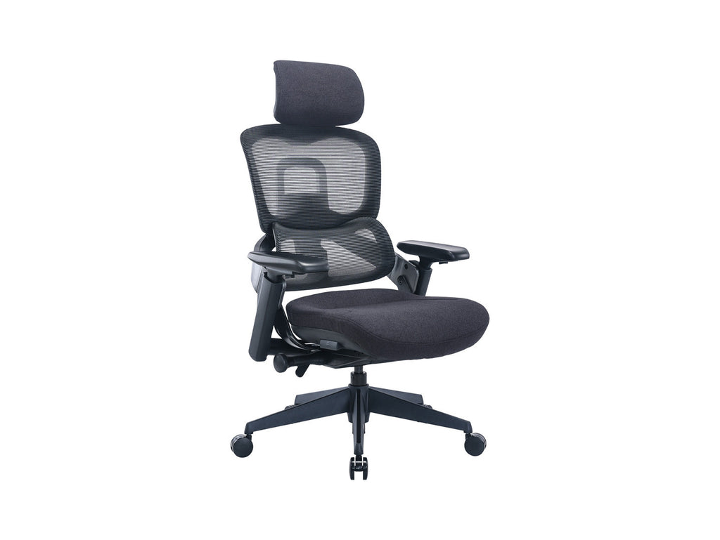 RICCO BLACK swivel armchair