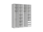 Modular wardrobe Flex 200 cm with 4 doors