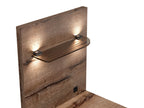 Kassel 160 bed set with bedside cabinets