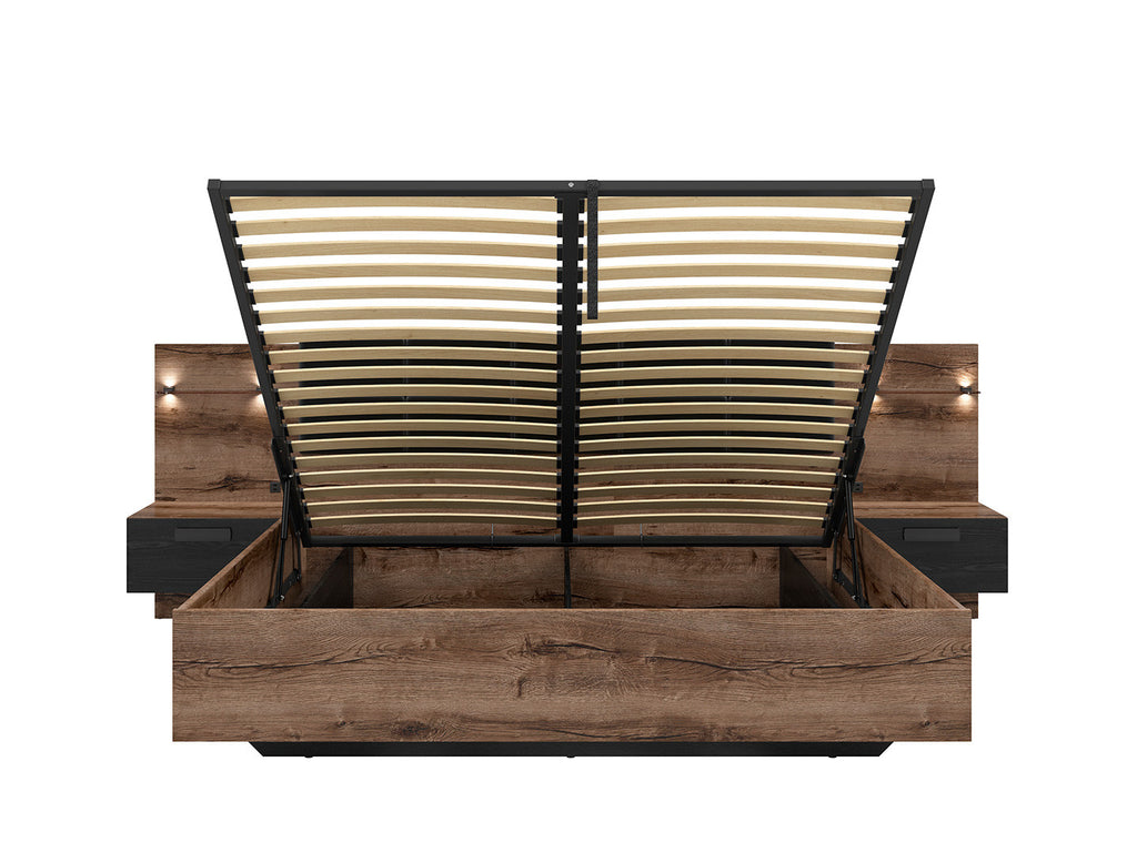 Bed set 160 Kassel and Merida mattress