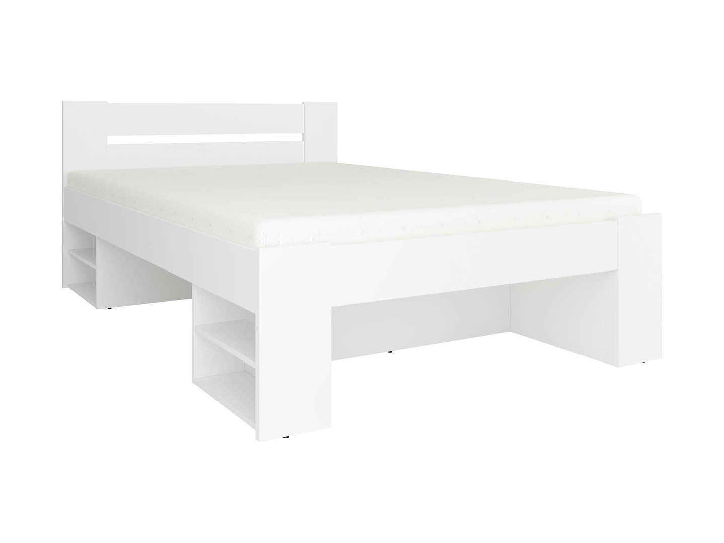 Bed set 140 Nepo Plus, slatted base and Merida mattress