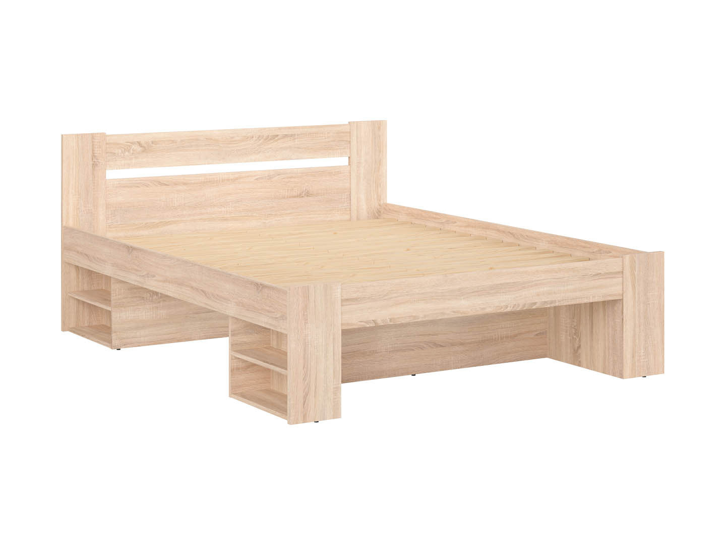 Bed set 160 Nepo Plus, slatted base and Ceres mattress