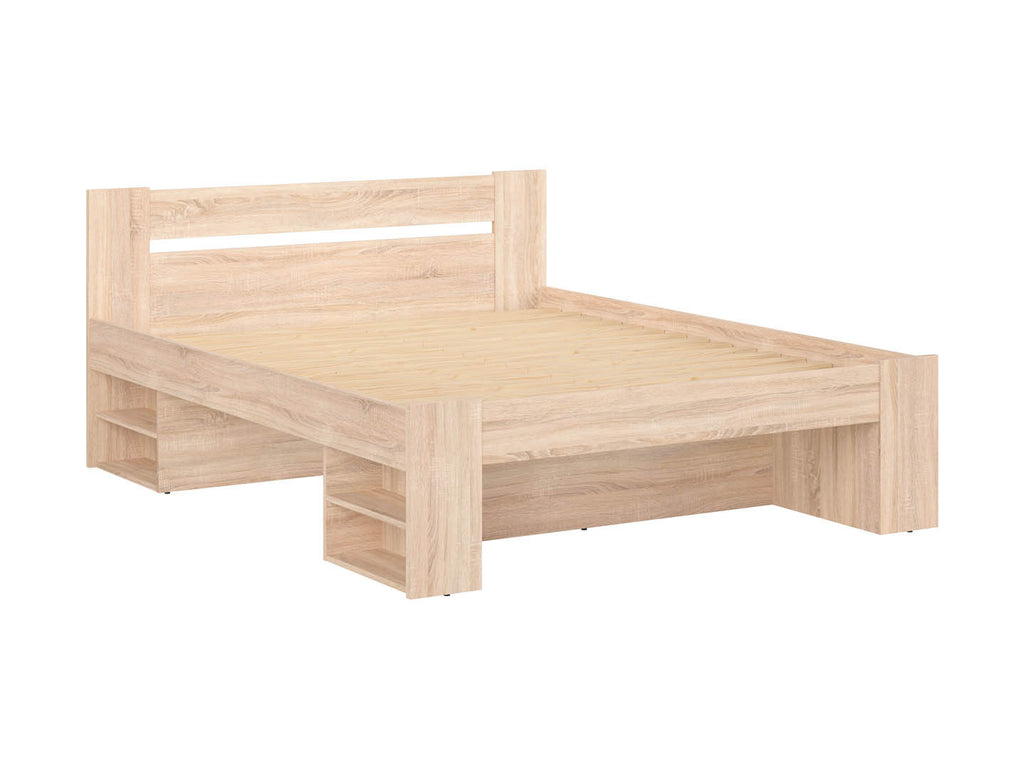 Bed set 160 Nepo Plus, slatted base and Merida mattress