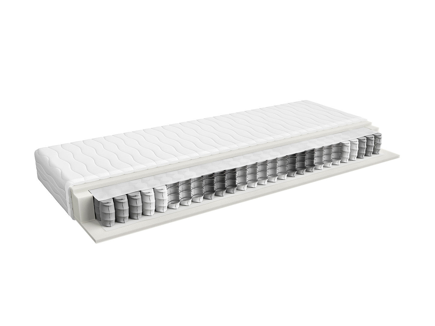 Bed set 140 Nepo Plus, slatted base and Premia mattress